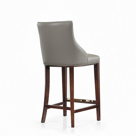 Manhattan Comfort Shubert Barstool in Dark Taupe - Set of 3 3-BS019-DT